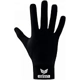 Erima Erwachsene Functional Feldspielerhandschuh, schwarz, 9