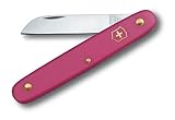 Victorinox Blumenmesser, Garten, Schweizer Taschenmesser, Gärtner und Floristen, Klinge, gerade, pink