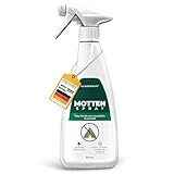Silberkraft Mottenspray 500 ml - Sofort- und Langzeitwirkung - zur Motten Bekämpfung - Anti Kleidermotten Lebensmittelmotten - nutzbar in Kleiderschrank, Küche, Wohnung - mit Zitronen-Duft