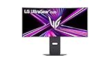 LG Ultragear 34GX900A-B OLED Gaming-Monitor, 34', WQHD (3440x1440), 240Hz, 0,03ms GtG, DisplayHDR™ True Black 400, 21:9 Curved 800R, G-SYNC, FreeSync Premium Pro, USB-C PD 65W, HDMI 2.1, Schwarz