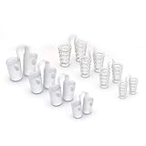 Anti Schnarch Nasenspreizer, Schnarchstopper, Anti Snoring Verhindern Nasenklammer, Anti Schnarch, Anti Schnarch Gerät, Weichem Silikon Nasendilator, für Besseren Atmen und Schlaf, 8er Set