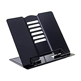 NUOBESTY 1stk Leseregal Metall Halter Stehen Laptophalter Für Schreibtisch Bücherregal Lesen Desktop-bücherregal Halterung Für Tablet-ständer Tablet Steht Tablette Liederbuch Kind Musik