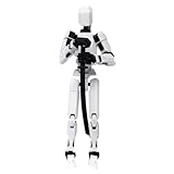 Workamou Mehrgelenkiger Roboter, Ganzkörperaktivitätsroboter, Filmfigur Lucky Model Robot, Mehrgelenkige Bewegliche Actionfiguren Spielzeug Körper Desktop-Dekorationen