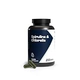 GOaktiv® Spirulina Chlorella Kapseln – 3.000mg Chlorella & 3.000mg Spirulina je Dosis – natürliche Quelle für Mikronährstoffe – vegan & ohne Zusatzstoffe – 180 Kapseln