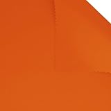 Outdoor-Stoff Oxford 600D UV-Schutz 2-fach PU-beschichtet 1 x 1,6m Zeltstoff Planenstoff, Farbe:orange