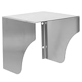 Hemobllo Außensteckdosenabdeckung aus Edelstahl mit Regenschutz für Elektrofahrzeug Ladestationen im Außenbereich Aufputzmontage Schutz gegen Regen und Staub