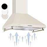 Klarstein Dunstabzugshaube für die Küche, Dunstabzugshaube 60cm, Umluft/Abluft Abzugshaube, Dunstabzugshaube mit Spülmaschinenfestem Filter, Leise Dunstabzugshauben, Dunstabzug mit 645 m³/h Luftstrom