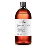 Naissance Ringelblumenöl (Nr. 202) - 900ml - Calendula Öl für Kosmetik, Gesicht, Haut, Körper, Natürlich Calendulaöl