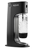 Aqvia Balance Wassersprudler inkl. BPA freier Flasche (Schwarz)