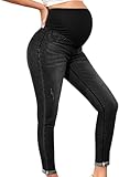 Jeans Skinny Jeans,FüR Schwangere Schwangerschafts Jeans, Lang Umstandshose Jeans,Hose Destroyed Jeans,Maternity Jean,Denim Leggings,FüR Umstands Jeans