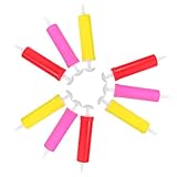 OUNONA 10Stücke Teiliges Manuelle Ballonpumpe Handballoninflator für Hochzeiten Partys und Events Ergonomisches Design für Verschiedene Ballonarten