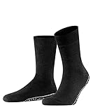 FALKE Herren Stoppersocken Homepads M HP Wolle Baumwolle rutschhemmende Noppen 1 Paar, Schwarz (Black 3000), 43-46