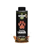 alphazoo Premium Lachsöl Hunde & Katzen 250 ml, Omega 3 & 6 Fischöl für Hunde - abgefüllt in Deutschland, Barf Öl, Fellpflege Hund