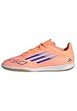 Adidas F50 Club Unisex-Kinder Indoor Sneaker, Orange Lichtstrahl Blau Lucide Weiß, 32 EU