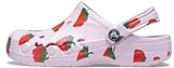 Crocs Unisex Men's and Women's Baya Clog, Strawberry Print, 7 US