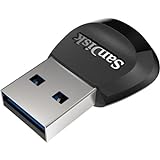 SanDisk MobileMate USB 3.0 Kartenleser (Für microSD Speicherkarten, kompaktes und robustes Design, abwärtskompatibel mit USB 2.0, 170 MB/s Übertragung)