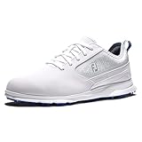 Footjoy Herren Superlites Xp Golfschuh, Weiß/Grau, UK 8 / EU 42