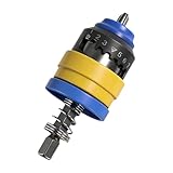 MotiveTech Trockenbauschraubendreher mit Tiefenbegrenzungsaufsatz, für Saubere Trockenbauwände, Einfach zu Bedienen