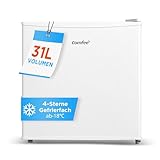 Comfee Freistehend, RCU40WH2(E) Mini Gefrierschrank/31L /...