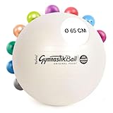 PEZZI Original Gymnastikball MAXAFE pearlwhite 65 cm Sitzball