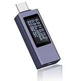 240W USB Tester Meter Messgerät USB Strommessgerät USB Power Meter USB C Tester Meter USB C Messgerät Voltmeter Multimeter Spannungsmesser [ USB C to USB C ]