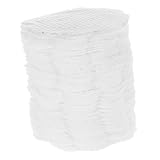 DEARMAMY 100 Stück Sanfte Non Woven Makeup Removal Pads Weiche Hautfreundliche Gesichtstücher mit Verstärkter Dicke Reisefreundliche Reinigungspads für Sensible Haut und Sanfte Augen Lippen