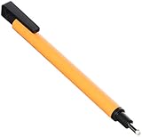 Tombow EH-KUR56 Präzisionsradierer, MONO zero nachfüllbar, runde Spitze neon orange, Durchmesser 2.3 mm