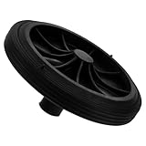 jojofuny Robustes Ersatzrad für Mülltonnen mit Verschleißfestem Lager Leise Outdoor Müllbox Rad Einfache Montage Passend für Abfallbehälter und Gelben Sack Mülleimer Zufällige Farbe