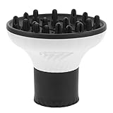 Homoyoyo Tragbarer Haartrockner Diffusoraufsatz für Lockiges Haar Universell Kompatibel Große Haube aus Hitzebeständigem Kunststoff Schnelles Trocknen und Schonendes Styling für Reisen