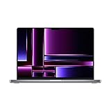 Apple 2023 MacBook Pro Laptop mit M2 Pro Chip: 16,2' Liquid Retina Display, 16 GB RAM, 512 GB SSD Speicher, beleuchtete Tastatur, 1080p FaceTime HD Kamera. Funktioniert mit iPhone/iPad, Space Grau