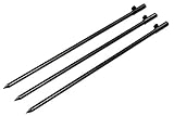 Zite Fishing Bank-Stick Set Angeln - Teleskop Rutenständer 50-90cm Aluminium - Für Rutenauflagen Buzzerbars & Mehr