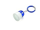 TROIKA Taschenlicht BAG LIGHT – TOR21/DB – rund, Kunststoff/Metal – Taschenlicht, Handtaschenanhänger und LED-Taschenlampe – weißes Licht - blau - das Original von TROIKA