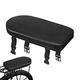 Dayysiuy Fahrrad Kindersitz, Fahrrad Sitzkissen für den Schulweg, Rutschfestes Hinteres Sitzkissen Für Transport Sport Familie Berg