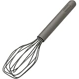 Original Kaiser Inspiration Schneebesen 29 cm, Rührbesen aus 100% Silikon, ergonomisch, Quirl rutschfest, spülmaschinengeeignet, hitzebeständig bis zu 200 Grad, grau