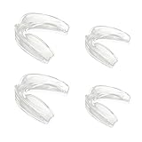 AAED 4 Paare zahnschutz Kampfsport Sport-mundschutz mundschutz für Feste zahnspange mundschutz Boxen Kinder Mouth Guards for Sports Formbar Für alle Vollkontakt Sportarten