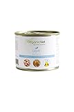 OrganicVet Hund Nassfutter Veterinary Light, 6er Pack (6 x 200 g)