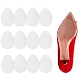 Anti Rutsch Sohle Pads Rutschfeste Sohlen-Aufkleber Selbstklebende Sohle Pads für Sicheren Halt auf Glatten Böden - Effektive Lösung für Sicheres Gehen 12 Stück Transluzent
