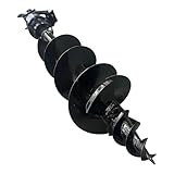 Ausla Erdbohrer für Schwere Maschinen, Manganstahl, 70 Cm Länge, Effizientes Aushubwerkzeug für - und Schlammarbeiten