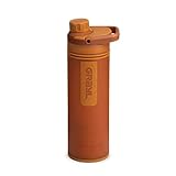 GRAYL UltraPress Wasserfilter & Filterflasche für Wandern, Rucksackreisen und Reisen (Mojave Redrock)