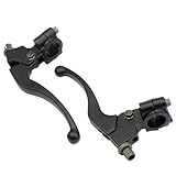 Tkxjry 2 Stück Kupplungshebel Motorrad, 7/8 inch 22mm...