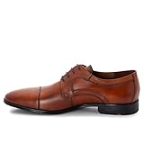 LLOYD Herren Schnürhalbschuhe ORWIN, Männer Businessschuhe,Derby,Normalweit,Strassenschuhe,lace-up,Shoes,Low-tie,schnürschuhe,Cognac,41 EU / 7.5 UK