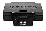 Krups Sandwich-Toaster, Extra grosse und breite Platten, Antihaftbeschichtung, Croque Monsieur, Schwarz