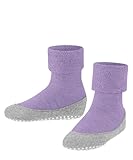 FALKE Unisex Kinder Cosyshoe Minis K HP Wolle Rutschhemmende Noppen 1 Paar Stoppersocken, Lila (Light Lilac 6819), 27-28