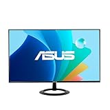 ASUS VZ279HG Eye Care Gaming Monitor (27 Zoll, IPS, Full HD, 99% sRGB, Rahmenlos, 120Hz, SmoothMotion, 1ms (MPRT), Adaptive Sync, Eye Care Plus, Niedriges Blaulicht, Flicker-Free)