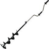 HT Enterprise Unisex-Erwachsene Ice Auger Adjustable Handle HT Polar Eisbohrer 8 W/Verstellbarer Griff, Multi, Einheitsgröße