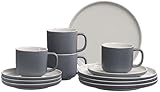 Ritzenhoff & Breker Kaffeeservice Jasper | 12-teilig Grau (0407648-69a6813c)