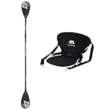 CampSup Aqua Marina SET 2-in-1 Paddel iSUP & Kajak Dual-Tech Aluminium + Kajak Sitz