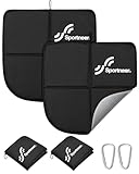 Sportneer Sitzkissen Outdoor, Sitzunterlage Outdoor Wasserdicht Oxford-Stoff Thermo Sitzkissen Faltbar FüR Camping, Wandern, Stadion Und Unterwegs，grau