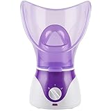 Gesichtssauna Inhalationsgerät Gesichtsdampfer Porenreiniger - Warmer Nebel Gesicht Dampfgerät, Benutzt für Gesichtsfeuchtigkeit, Hautpflege, Nasenallergien lindern | Transplant (Klassisch A)