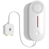 Wasseralarmsensor, Tuya Smart WiFi Wasserleck-Alarm, unabhängiger WLAN-Wasserleck-Sensor, Flutalarm, Überlauf, intelligenter Sicherheitsalarm Remote-Monitor-Leck-Leck für Sink-Keller, Smart Life APP